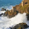 Botallack Tin Mine Coastline Diamond Painting