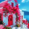 Bougainvillea Front Door Diamond Painting