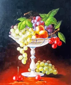 Bowl Of Fruit Diamond Painting