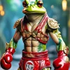 Boxer Frog Diamond Painting