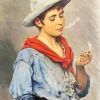 Boy Smoking Art Diamond Painting