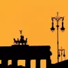 Brandenburg Gate Silhouette Diamond Painting