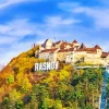 Brasov Cetatea Rasnov Castle Diamond Painting
