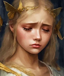 Broken Angel Diamond Painting