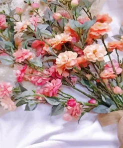 Camellias Bouquet Diamond Painting