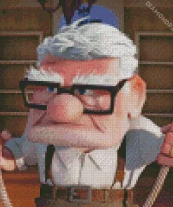 Carl Fredricksen Diamond Painting