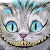 Close Up Cheshire Cat Diamond Painting