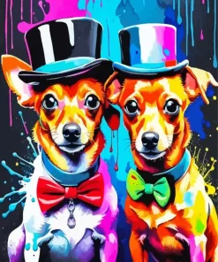 Chiweenie Diamond Painting