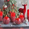 Christmas Candles Diamond Painting