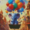Circus Elephant Diamond Painting