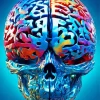 Colorful Brain Art Diamond Painting