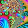 Colorful Fractal Diamond Painting