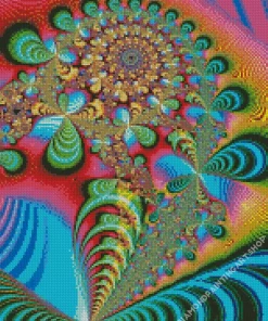 Colorful Fractal Diamond Painting