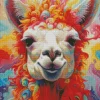 Colorful Llama Diamond Painting
