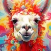 Colorful Llama Diamond Painting