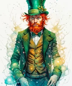 Cool Leprechaun Diamond Painting