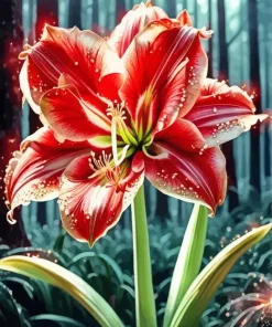 Cool Amaryllis Art Diamond Painting