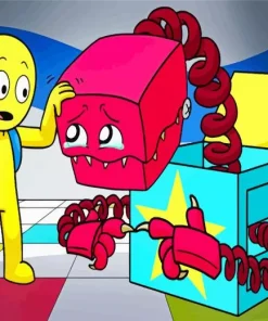 Cool Boxy Boo Art Diamond Painting