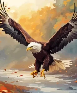 Cool Flying Eagle Diamond Painting