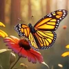 Cool Monarch Butterfly Diamond Painting