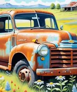 Cool Truck Diamond Painting
