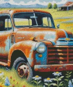 Cool Truck Diamond Painting