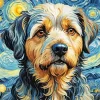 Cool Van Gogh Dog Animal Diamond Painting