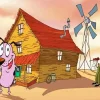 Courage The Cowardly Dog House Diamond Painting