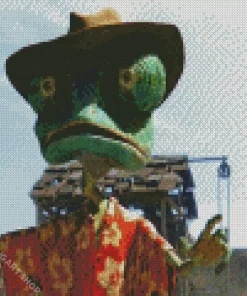 Cowboy Rango Diamond Painting