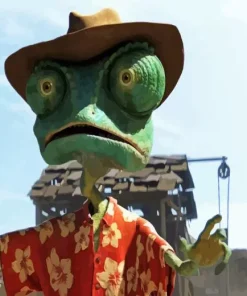 Cowboy Rango Diamond Painting