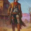 Cowboy Skeleton Diamond Painting