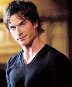 Damon Salvatore Diamond Painting