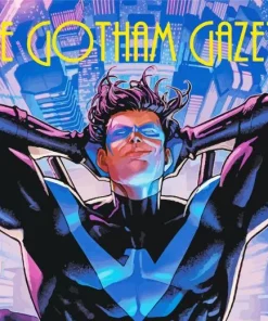 Dick Grayson Nightwing Diamond Painting