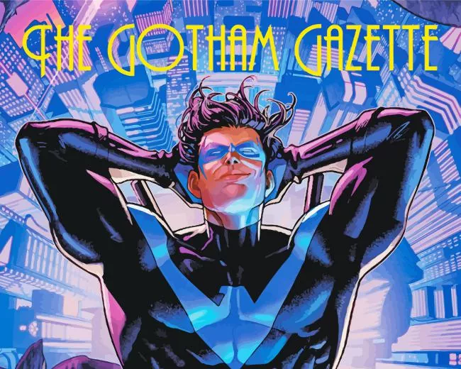 dick grayson nightwing Diamond Paintings Dick Grayson Nightwing Diamond Painting