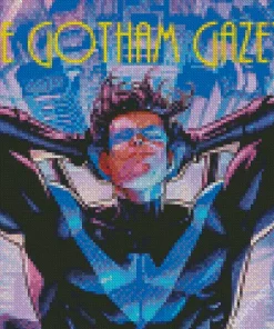 Dick Grayson Nightwing Diamond Painting