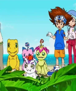 Digimon Adventure Art Diamond Painting