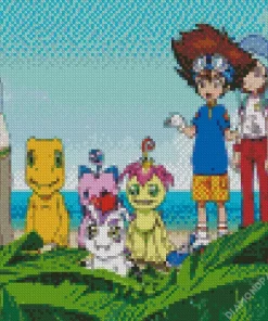 Digimon Adventure Art Diamond Painting