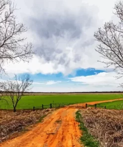 Dirt Road Diamond Painting