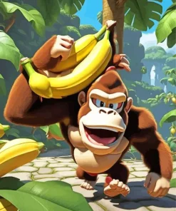 Donkey Kong Diamond Painting