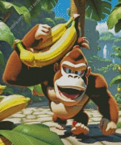 Donkey Kong Diamond Painting