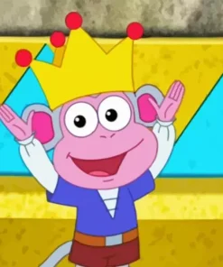 Dora The Explorer Boots Diamond Painting