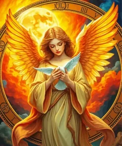 Dove And Angel Art Diamond Painting