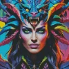 Draconic Woman Art Diamond Painting
