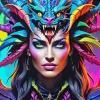 Draconic Woman Art Diamond Painting