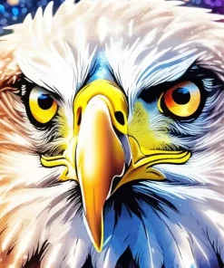 Eagle Eyes Art Diamond Painting