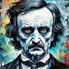 Edgar Allan Pop Art Diamond Painting