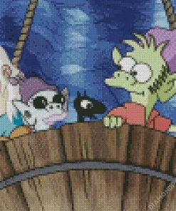 Elfo Bean Diamond Painting