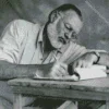 Ernest Hemingway Diamond Painting