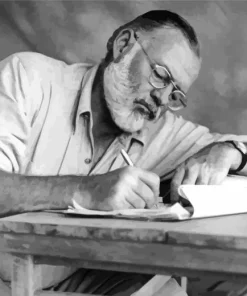 Ernest Hemingway Diamond Painting