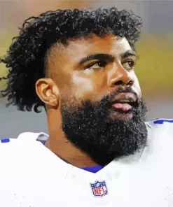 Ezekiel Elliott Diamond Painting